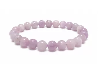 Bracciale in Kunzite AA Perle 7-8 mm
