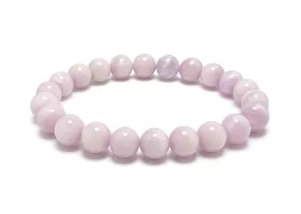 Bracciale in Kunzite A+ Perle 8-9 mm
