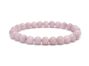 Bracciale in Kunzite AA Perle 7-8 mm