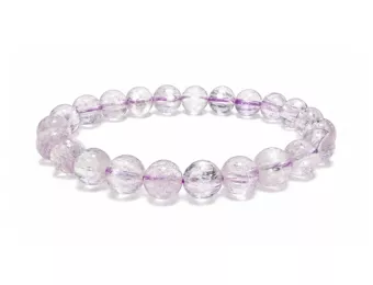 Bracciale in Kunzite AAAA Perle 7,5-8,5 mm