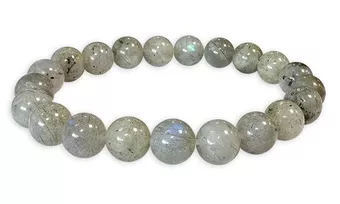 Bracciale in Labradorite AB perle 8-9mm