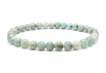 Bracciale Larimar A perle 5,5-6,5mm