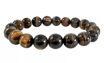 Bracciale in Occhio di Falco AB perle 10mm