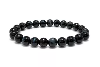 Bracciale in Occhio di Falco AA+ Perle 8 mm