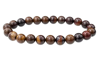 Bracciale Occhio di Ferro AA con perline da 8-9mm