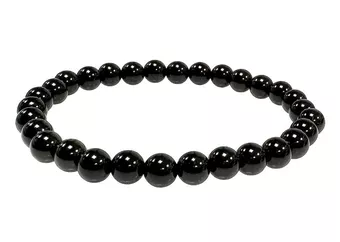 Bracciale in Onice A perle 6mm