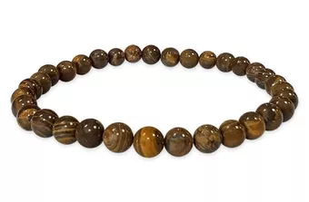 Bracciale in Opale Boulder A perle 5-6mm
