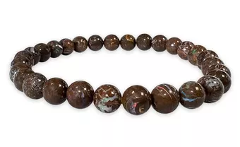 Bracciale in Opale Boulder AA perle 5-6mm