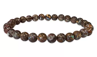 Bracciale in Opale Boulder AAA perle 5-6mm