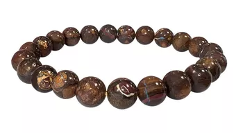 Bracciale in Opale Boulder A perle 7-8mm