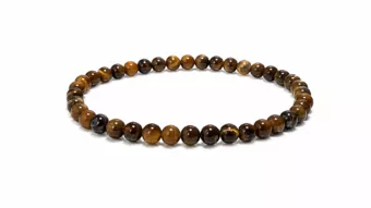 Bracciale in Occhio di Tigre AB Perle 4 mm