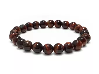Bracciale in Occhio di Bue A+ Perle 8 mm