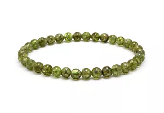 Bracciale in Peridoto A Perle 5-6 mm