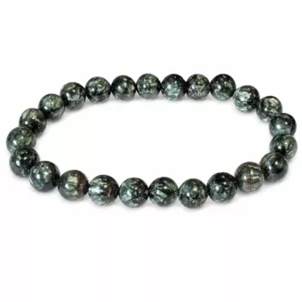 Bracciale in Seraphinite AA Perline 7–8 mm