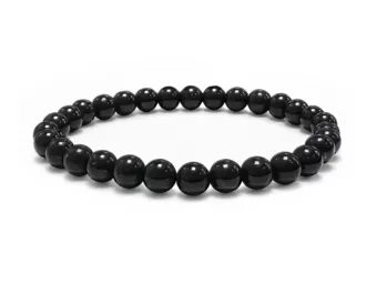 Bracciale in Shungite A perle 6mm