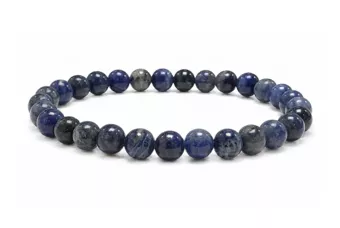 Bracciale in Sodalite A Perle 6-7 mm