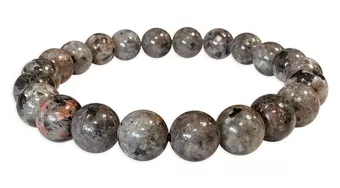 Bracciale Yooperlite con perline da 8-9 mm
