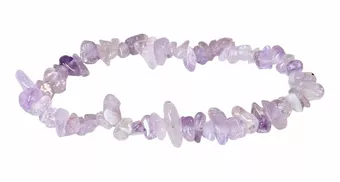 Bracciale Ametista Lavanda A chips 5-8mm 18cm