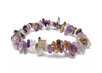Bracciale in Auralite 23 con Pietre Irregolari AA 5-8mm