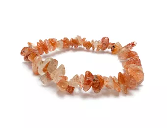 Bracciale in Pietra del Sole Multicolore con Pietre Irregolari AA 5-8mm