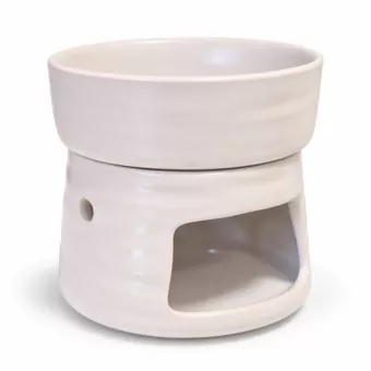 Brucia Profumo Avorio in Ceramica 9,3 cm