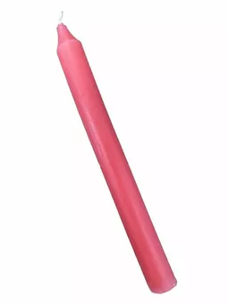 Candele Goloka Colorate in Massa Rosa 13cm
