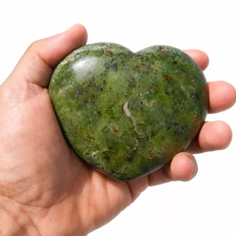Nucleo in serpentino lucidato da 0,400 kg