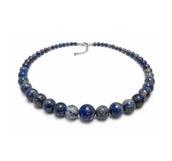 Collana Graduata in Lapislazzuli AB Perle 4-12mm 50cm