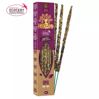 Incenso Smudge Ecocert Herbio Copale 20g