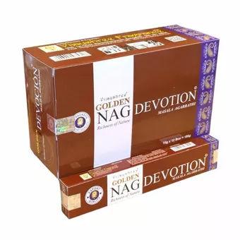Incenso Vijayshree Golden Nag Devotion 15g