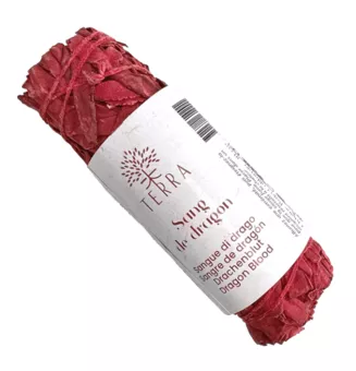 Fagottino Sangue di Drago di salvia bianca 25-30g 10cm