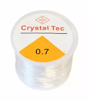 Filo elastico trasparente rotondo 0.70mm 100m