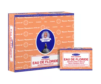 Coni antiriflusso Satya Florida Water 12 pezzi