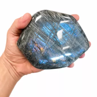 Blocco di labradorite lucidata da 1.080 kg
