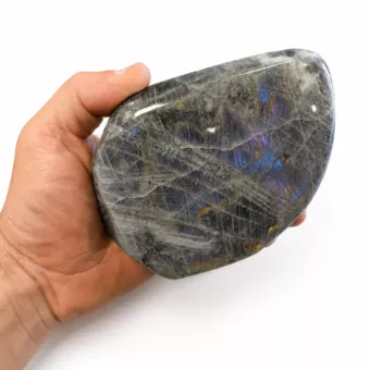 Blocco di labradorite lucidato da 0,930 kg