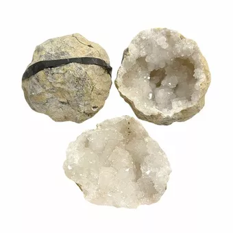 Piccola Geode di Quarzo 10-13cm 400-700g