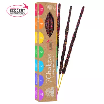 Incenso Smudge Ecocert Herbio 7 Chakra 20g