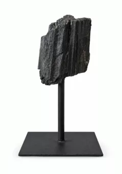 Lapislazzuli A Grezzo su Supporto in Metallo Nero 17-20 cm 500-800 g