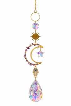 Acchiappasole Luna in Ametista