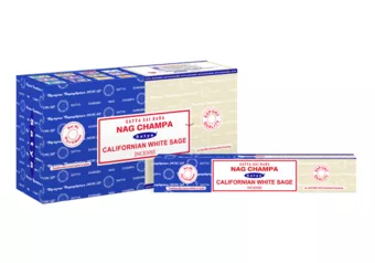 Incenso Satya Nag Champa & Salvia Bianca Californiana 16g