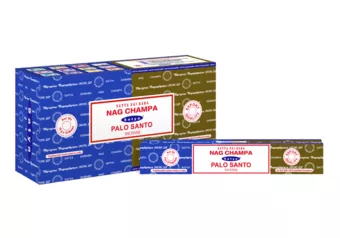 Incenso Satya Nag Champa e Palo Santo 16g