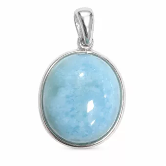 Ciondolo Argento 925 Larimar AA 1,96g