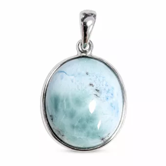 Ciondolo Argento 925 Larimar AA 2,04g