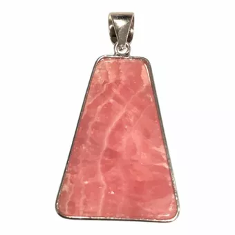 Ciondolo in rodocrosite in argento sterling 925, argento AAA, 1 pezzo, 5,24 g