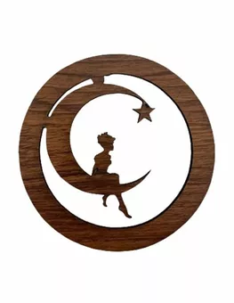 Pannello Luna e Stelle da 9 cm per USB999