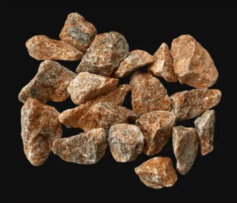 Calcite orchidea brut 500g