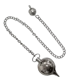 Pendolo sfera metallico nero