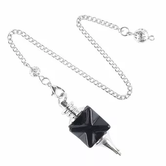Pendolo divinatorio Merkaba Lapislazzuli
