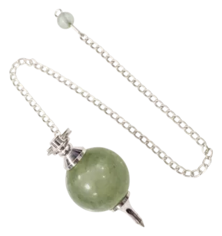 Pendolo sfera avventurina verde 4 cm