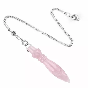 Pendolo di Thoth Quarzo Rosa A